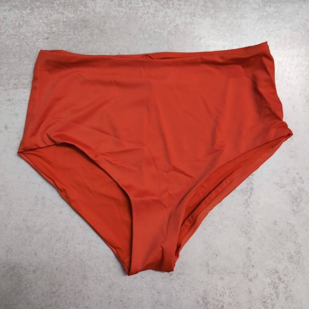 NWT Andie The High Waisted Bottom Siren Recycled Spandex Swim Bikini Briefs XS